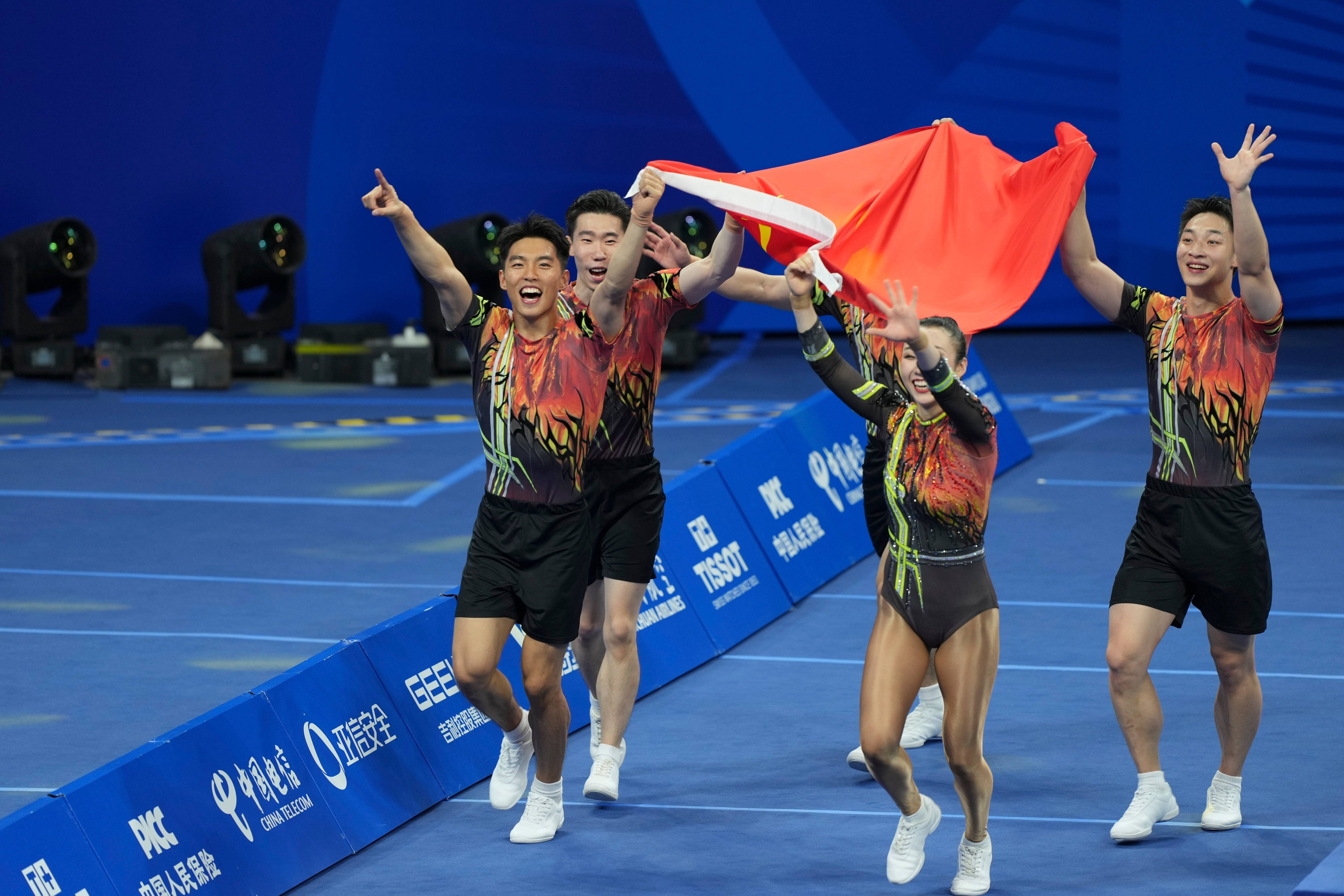 体操战队状态火热，誓夺总冠军